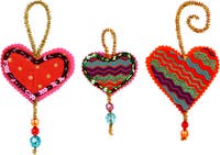 Hobbyfilt 45cmx5m röd