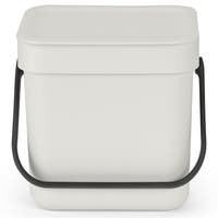 Avfallshink Sort&Go Ljusgrå 3 l