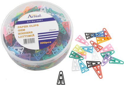 Plastgem sorterade färger