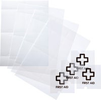 Insticksark Dörr-/Väggskylt Crystal Sign 105x105 mm