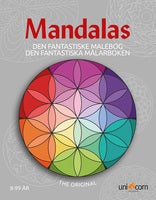 Målarbok Mandalas 8–99 år