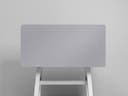 Bordsskärm Edge 800 x 700 mm grå