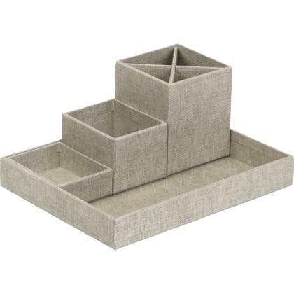 Pennställ Lena canvas linen