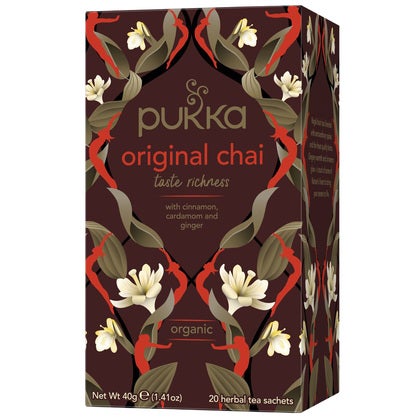 Te Pukka svart te chai 20 st/fp
