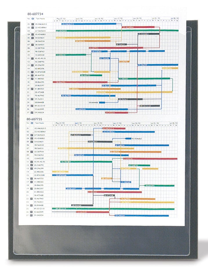 Plastfodral självhäftande 3L permanent