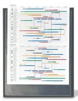 Plastfodral 3L självhäftande A4 25 st/fp
