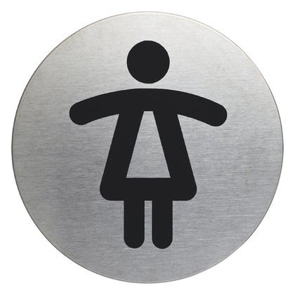 Symbolskyltar WC / Ej rökning / Dusch Ø83 mm