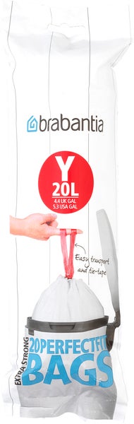Avfallspåse PerfectFit  Y 20L 20st/fp