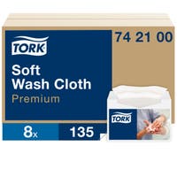 Tvättlapp Tork mjuk 135 st/fp