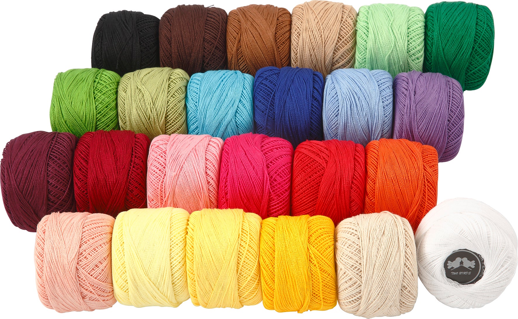 Merceriserat bomullsgarn 24/fp