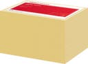 Notis Office Depot 76x127mm gul