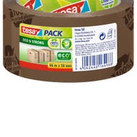 Packtejp Tesa Eco 50 mm x 66 m 56 my brun
