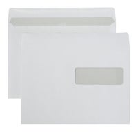 Kuvert C5 H2 vita sh 500 st/krt