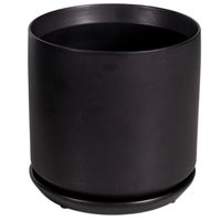 Kruka Palermo 18 cm 4 liter Svart