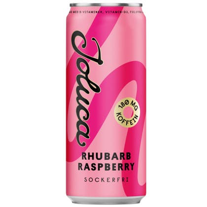 Funktionsdryck Joluca Rhubarb Raspberry 33 cl inkl pant