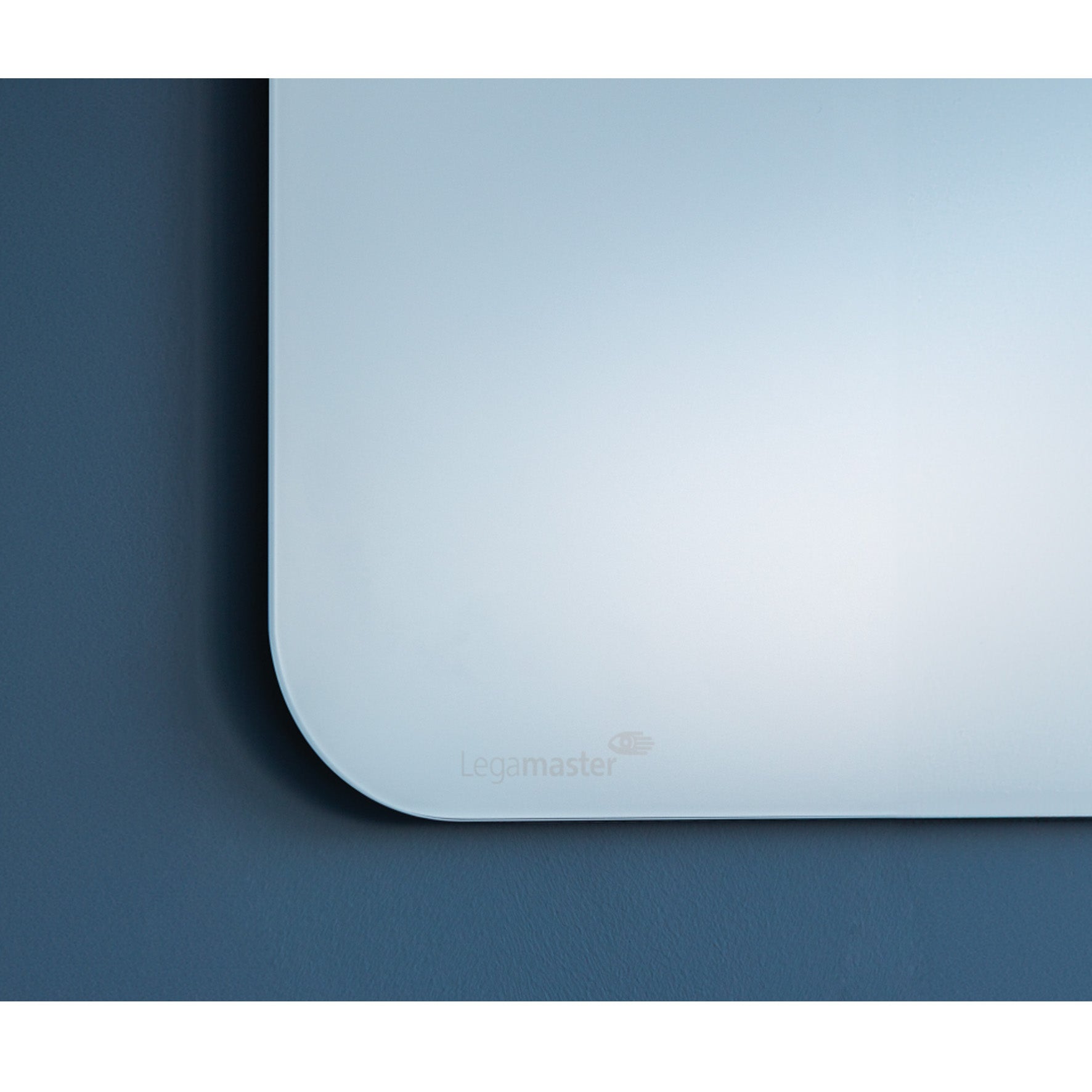 Glastavla matt rundade hörn 90x120 cm Chilly Lake