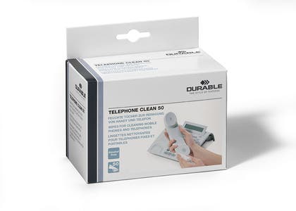 Rengöringsvåtduk telefon 50 st/fp