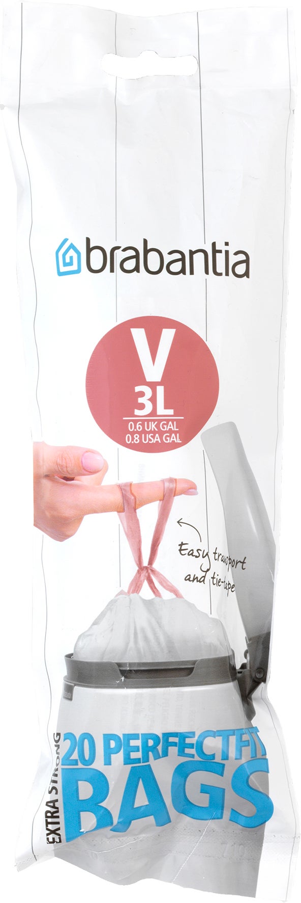 Avfallspåse PerfectFit V 3L 20st/fp