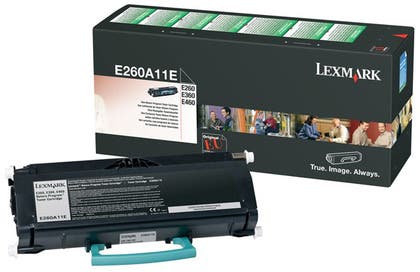 Toner Lexmark E260A11E 3,5k svart