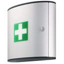 Skåp Första Hjälpen M silver