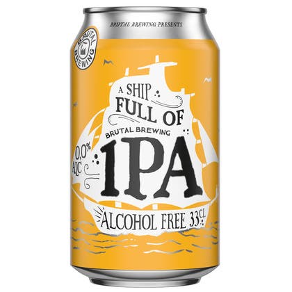 Alkoholfri öl Ship Full of IPA 33 cl inkl pant