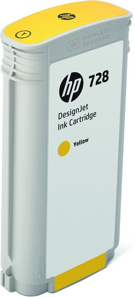Bläckpatron HP No 728 F9J65A Gul