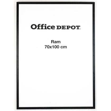 Ram 70 x 100 cm Svart