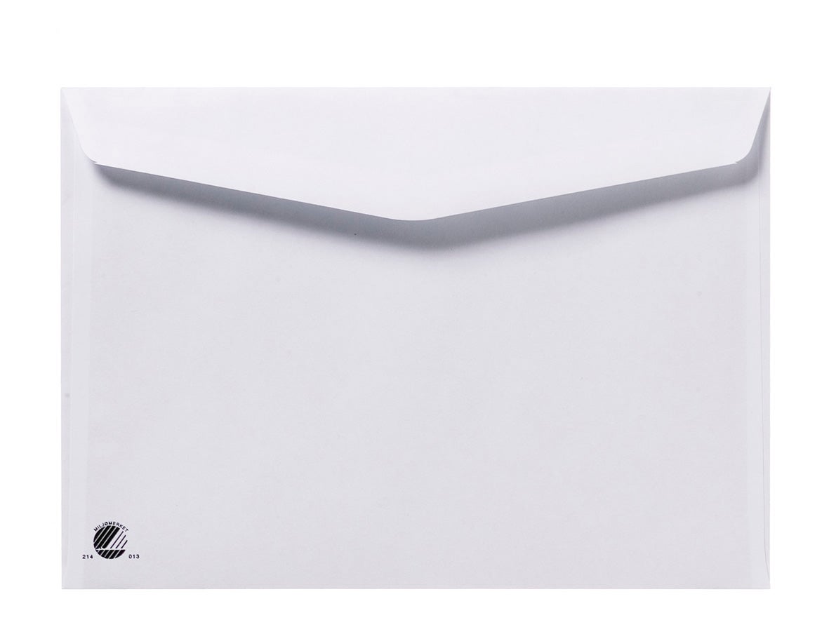 Kuvert fukthäftande vita 50/100-pack