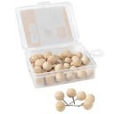 Kartnål Nobo trä 40-pack