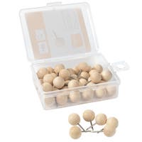 Kartnål Nobo trä 40-pack