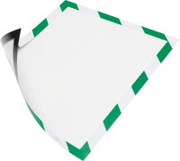 Inforam Duraframe Security Magnetisk A4 grön/vit 5 st/fp
