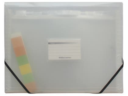 Projektmapp Office Depot 13 fack transparent