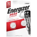 Energizer Batteri Lithium CR2032 2-pack