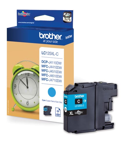 Bläck Brother LC125XL cyan