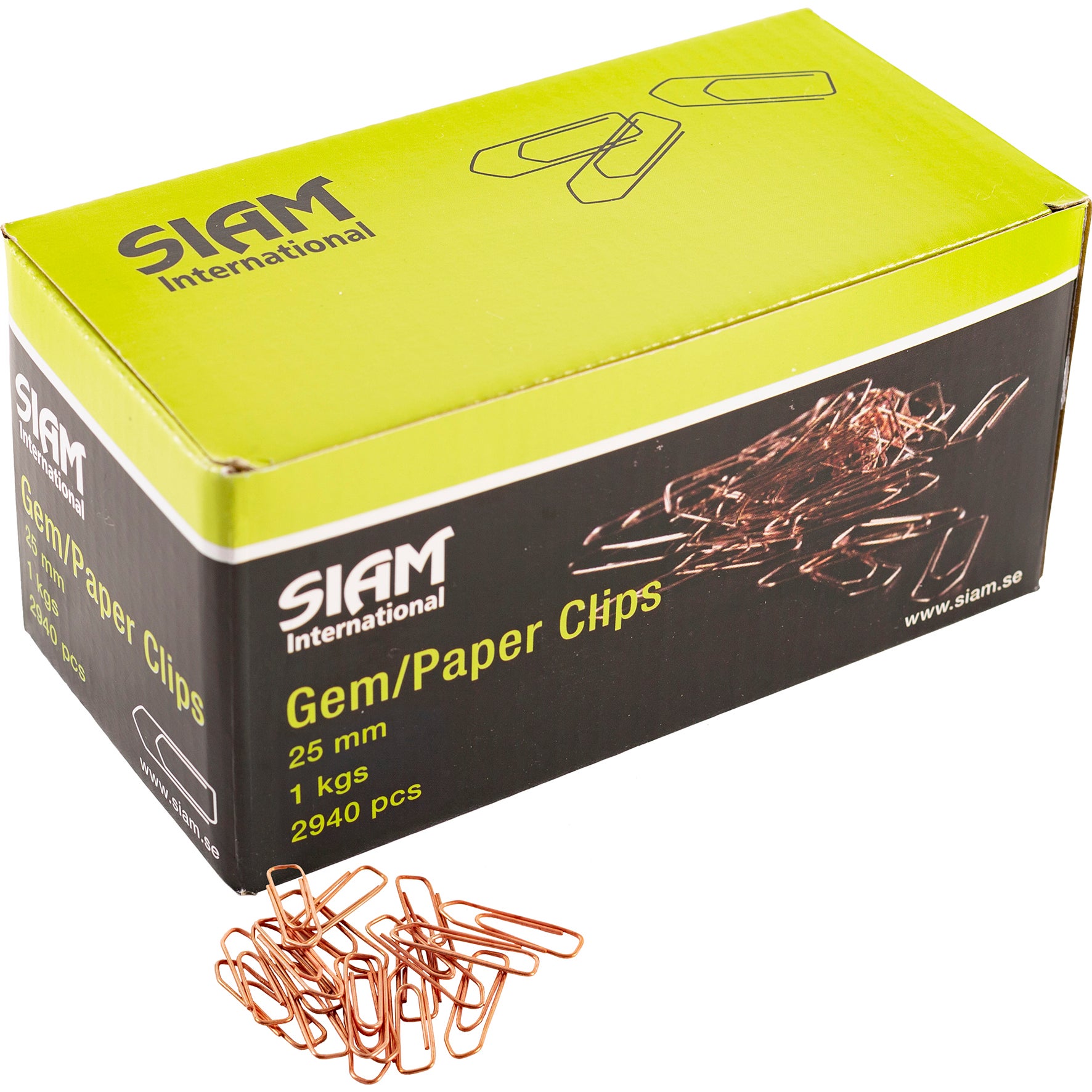 Gem koppar 25mm 1kg/fp