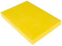 Tonpapper A4 110g gul 250/fp