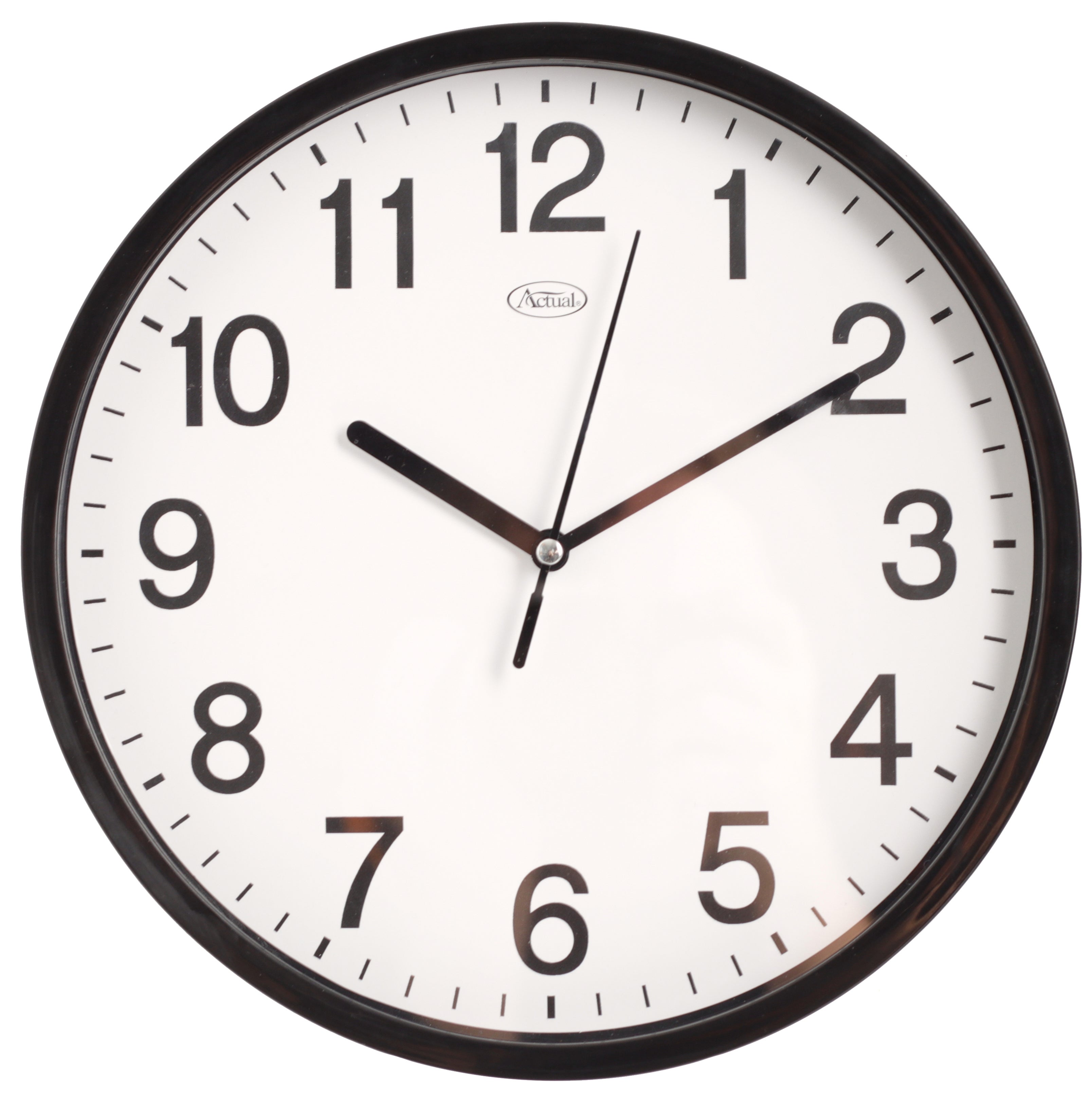 Väggklocka Ø 22,5 cm Svart