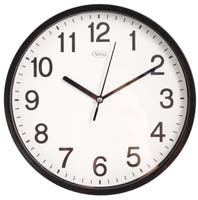 Väggklocka Ø 22,5 cm Svart