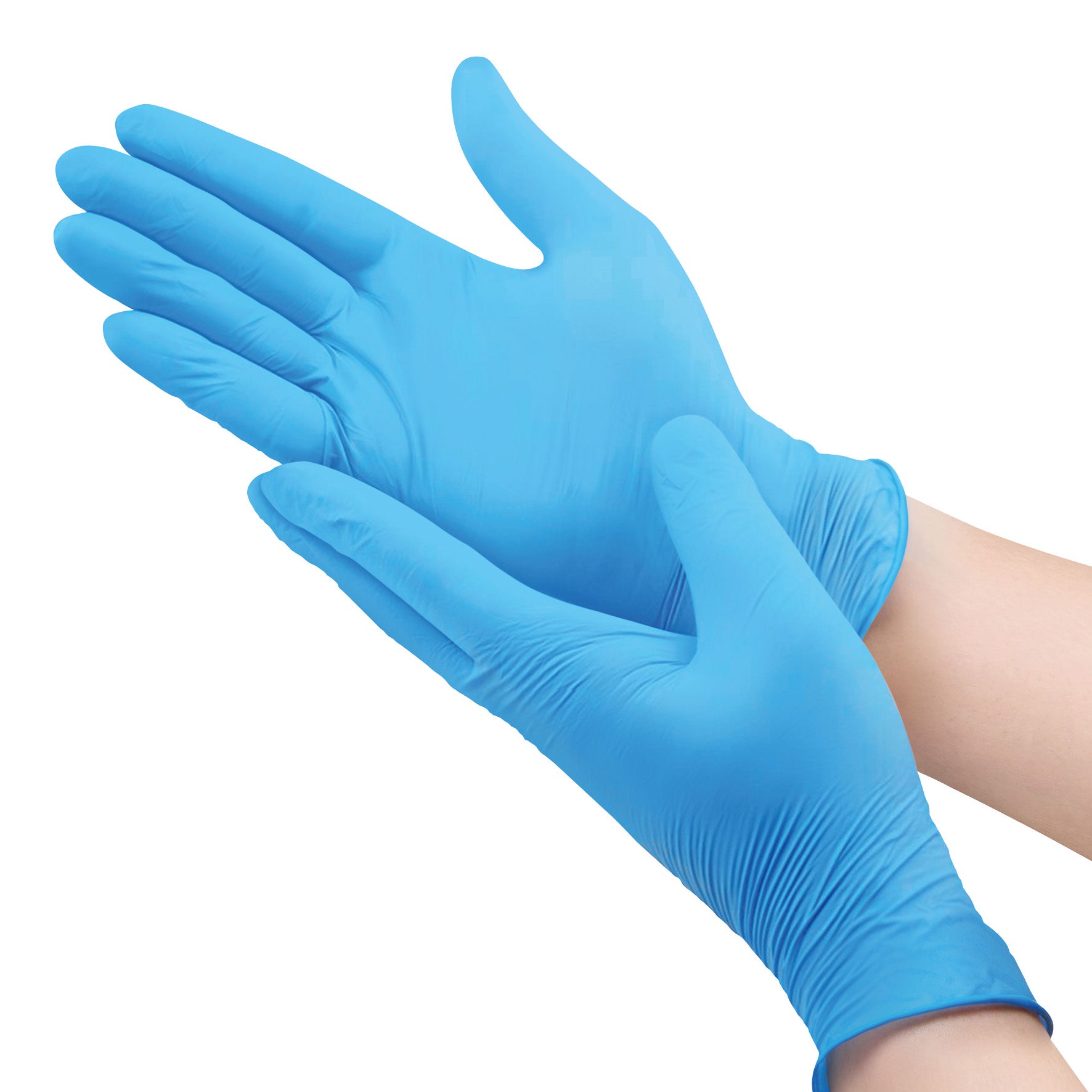 Nitrilhandske Acceleratorfri 100-pack blå