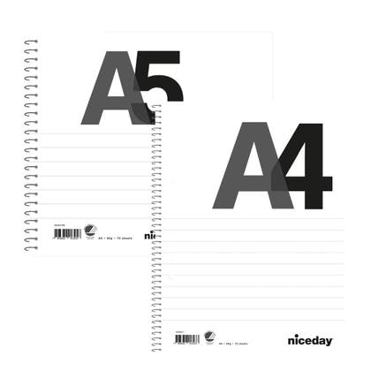 Kollegieblock Niceday 60g 70blad linjerat