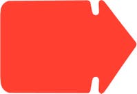 Pil 230 x 165 mm flour röd 25 st/fp