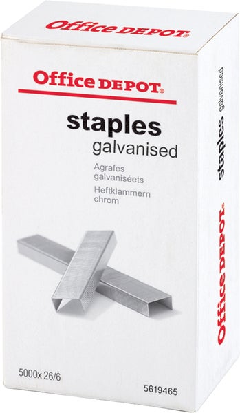 Häftklammer Office 26/6 5000 st/fp