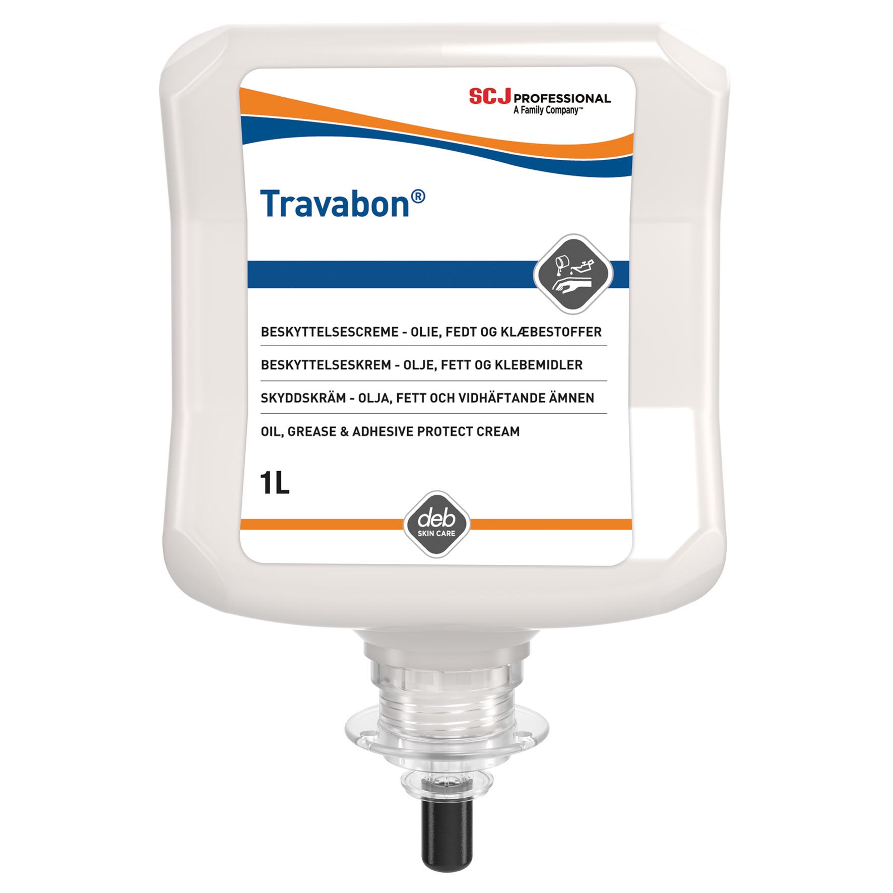 Hudkräm Travabon 1 liter