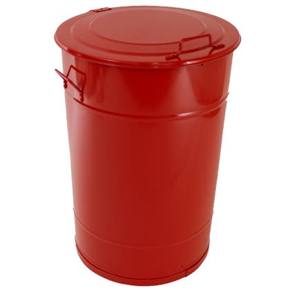 Avfallstunna med lock Greger 160 liter