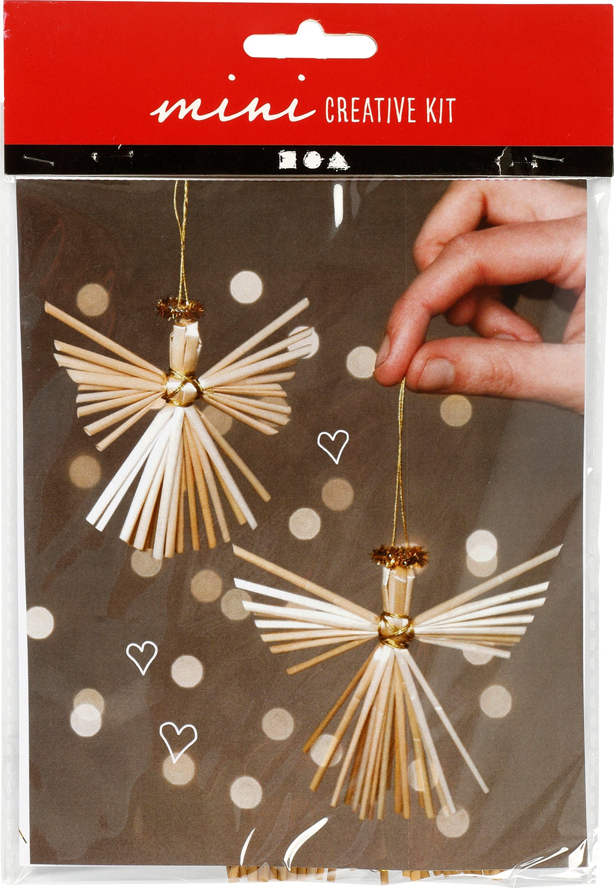 Kreativt kit Ängel halm