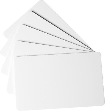 Plastkort Duracard Standard 100 st/fp vit