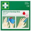 Bandage Soft Foam Bandage Blue 4,5 m x 60 mm