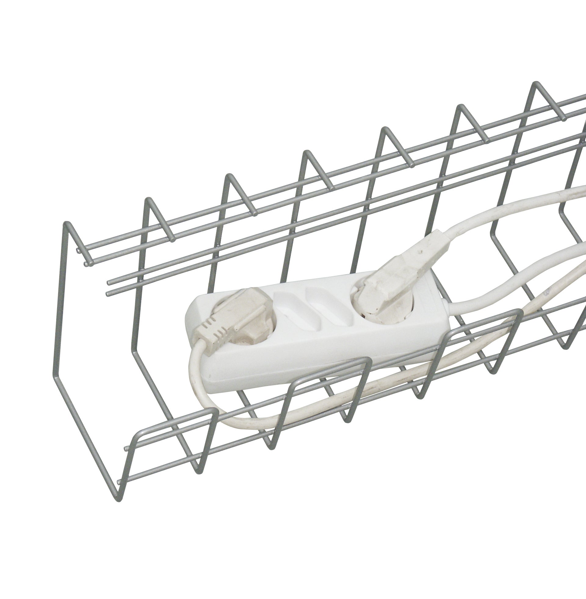 Kabelkorg tråd silver