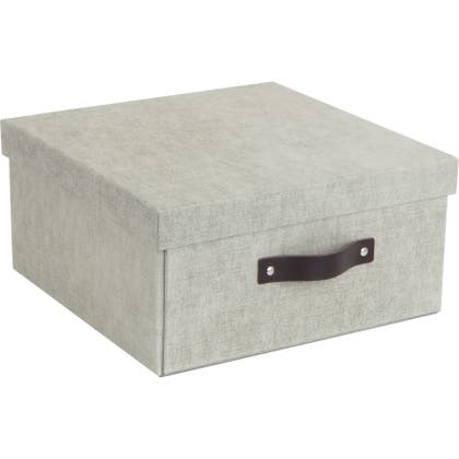 Förvaringsbox Bigso Levi canvas linen