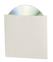 CD-konvolut vit kartong 25 st/fp